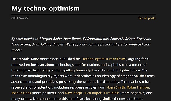 當 Web3 撞上 d/acc：技術加速時代 Crypto 能做&nbsp; Blockchain資訊配圖